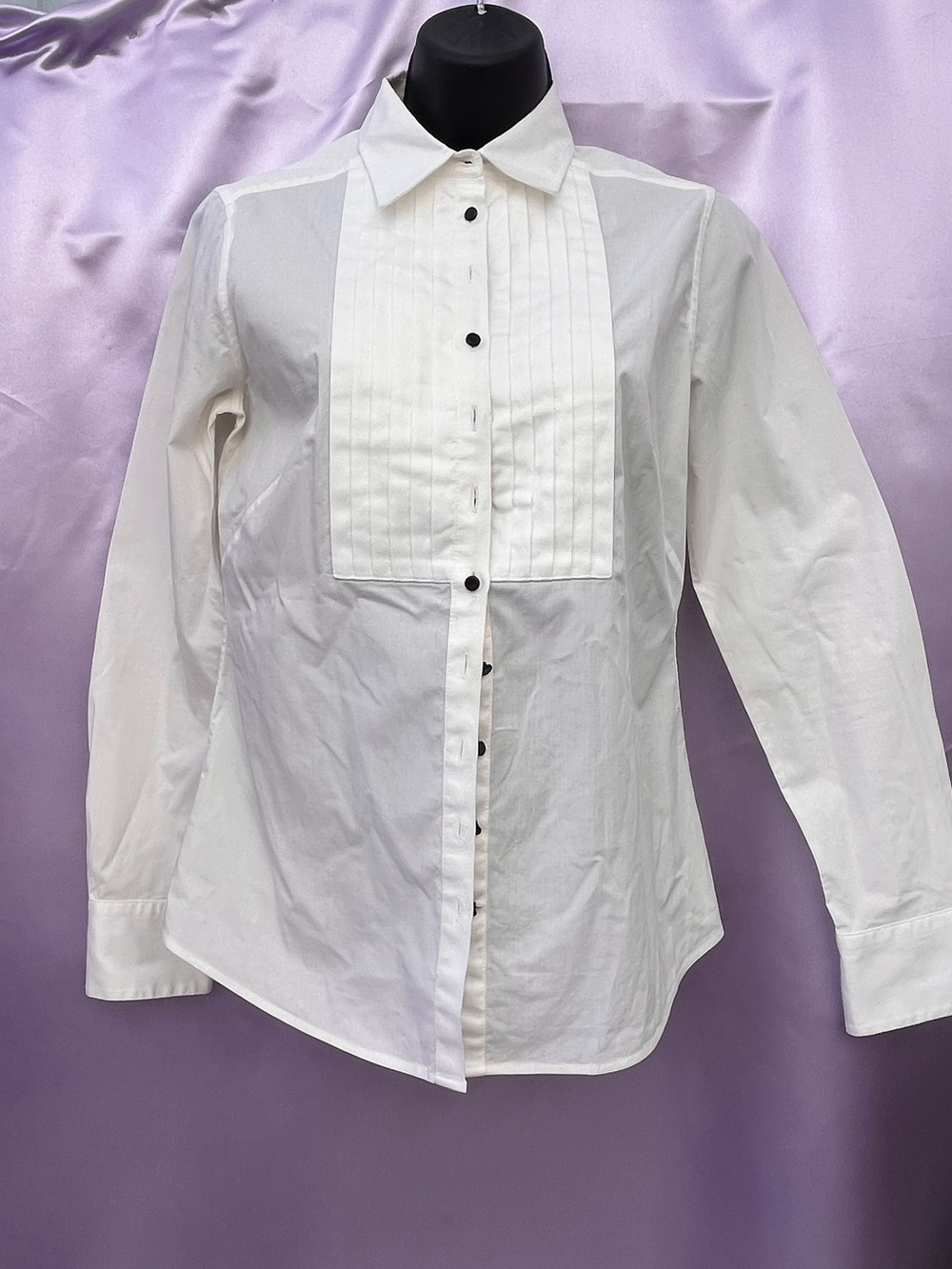 Banana Republic White Button-Up Shirt